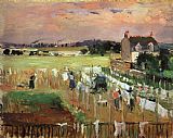 Hanging out the Laundry to Dry by Berthe Morisot